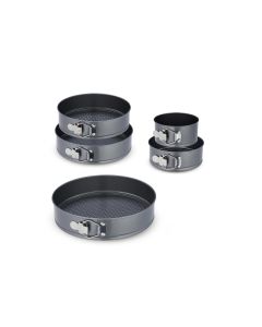 relaxdays Springform 14 cm/18 cm/24 cm/26 cm/28 cm, Anthrazit