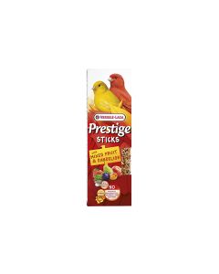 Versele Laga Ziervogelfutter Prestige Sticks Früchte und Löwenzahn 2 Stk.