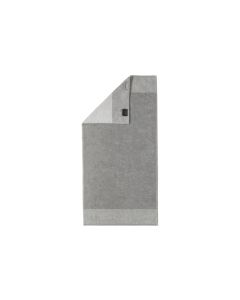 Cawö Handtuch Two Tone 50 x 100 cm, Platin