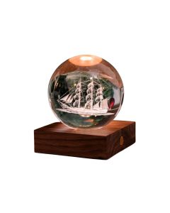 Gingko LED Stimmungslicht Amber Segeln Braun/Transparent