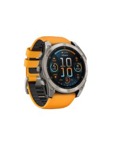 GARMIN Sportuhr Fenix 8 AMOLED Sapphire, 51 mm Orange