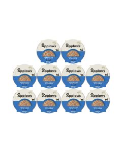 Applaws Nassfutter Schale Thunfisch & Krabben, 10 x 60 g