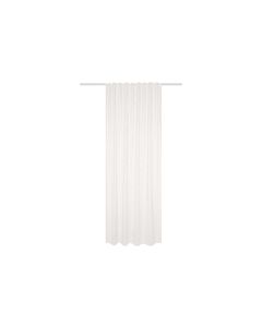 Stotz Decor AG Nachtvorhang mit Faltenband Flocki 135 cm x 245 cm, Weiss