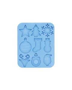 Jesmonite Deko Silikonform Weihnachten