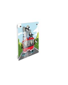 Fredis Kinderdusche Feuerwehr 40 x 30 cm