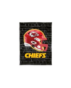 Herding Decke NFL Chiefs 150 x 200 cm, Gelb/Rot/Schwarz
