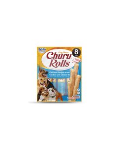 CIAO Churu Leckerli Rolls Huhn und Käse, 8 x 12 g