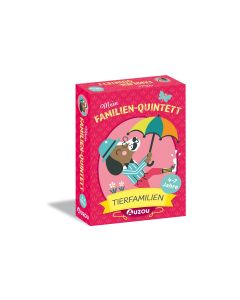 HUCH! Kartenspiel Mein Familien-Quintett Tierfamilien