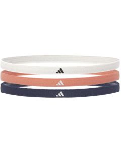 adidas Hairbands Dunkelblau/Hellorange/Weiss