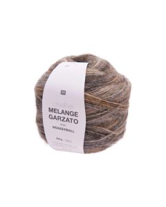 Rico Design Wolle Melange Garzato 200 g, Nature