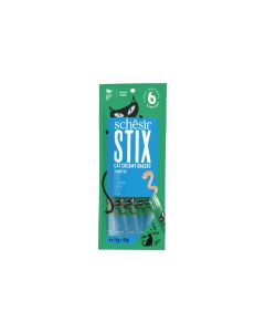 Schesir Katzen-Snack Stix Creamy Snacks Thunfisch, 6 x 15 g