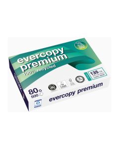 Evercopy Kopierpapier Premium A3, Weiss, 80 g/m², 500 Blatt
