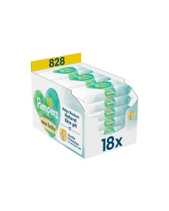Pampers Feuchttücher Harmonie New Baby 18er Pack / 828 Stück