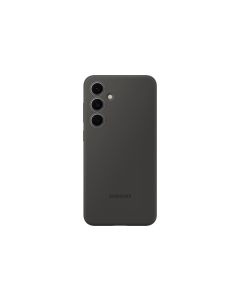 Samsung Back Cover Silicone Case Galaxy S24 FE Schwarz
