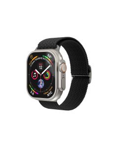 Vonmählen Armband Woven Loop Apple Watch 42/44/45/49 mm Black