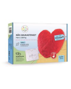 CuciCuci Nähset Herz, Rot