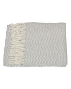 Hubatka Decke 150 x 200 cm, Silber