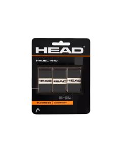 HEAD Padel Grip Padel Pro 3er-Pack, Schwarz