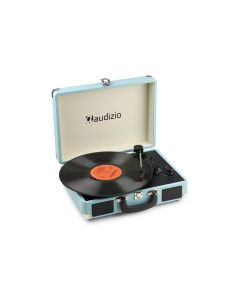Audizio Plattenspieler mit Bluetooth RP116 Blau