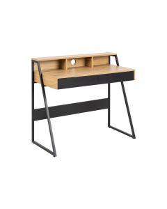 AC Design Tisch Reece, Wildeiche / Schwarz