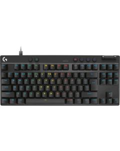 Logitech Gaming-Tastatur Pro X TKL Rapid Schwarz