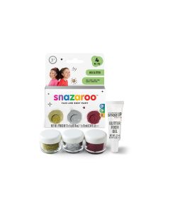 Snazaroo Glitzer Set Fein, 3 Farben