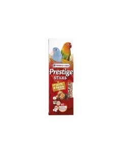 Versele Laga Vogelfutter Prestige Sticks Nüsse und Rosinen, 2 Stück, 60g