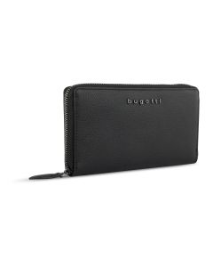 Bugatti Portemonnaie Bella 18.5 cm, Schwarz