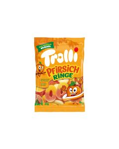 Trolli Gummibonbons Pfirsichringe 200 g