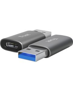 Trust USB-Adapter Calyx USB-C Stecker - USB-A Stecker