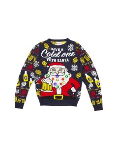 Christmas Sweats Have a Cold One With Santa LED L