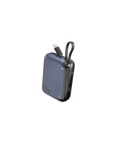 4smarts Powerbank Pocket 10000 mAh, Stahlblau