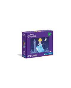 Clementoni Kleinkinder Puzzle Würfel Disney Princess 12 tlg.