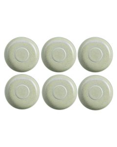 Villeroy & Boch Untertasse Perlemor Alga 6 Stück, Grün