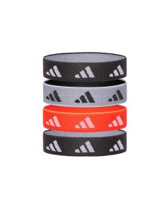 adidas Hair Ties Schwarz, Weiss, Solar Rot