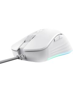 Trust Gaming-Maus GXT924W YBAR+ Weiss