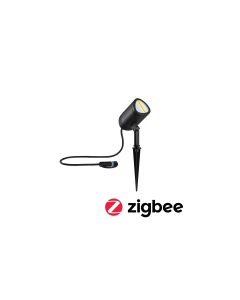 Paulmann Outdoor Gartenspot Plug & Shine Shira, RGBW, 6.5W, Anthrazit