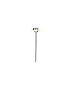 Paulmann Sockelleuchte LED Solarspiess Special Ufo, 3000K, Edelstahl