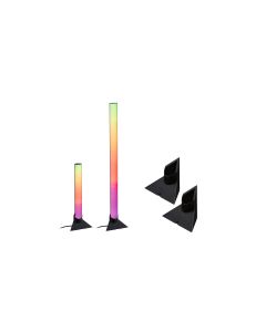 Paulmann EntertainLED Standfuss, 132 x 67 mm, Schwarz, 2 Stück