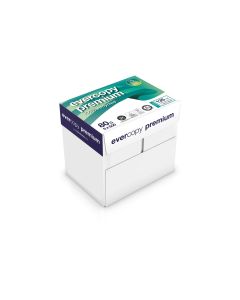 Evercopy Kopierpapier Premium 5 x 500 Blatt, 80g, Weiss