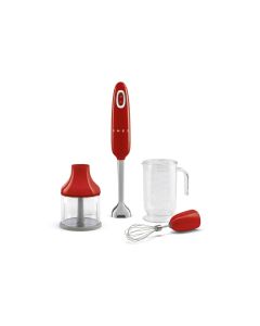 SMEG Stabmixer HBF03 WhEU Rot