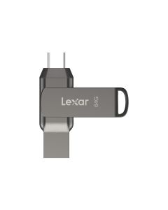 Lexar USB-Stick JumpDrive Dual Drive D400 64 GB