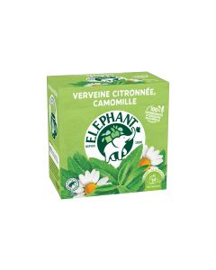 Eléphant Teebeutel Verveine Citronnée, Camomille 20 Stück