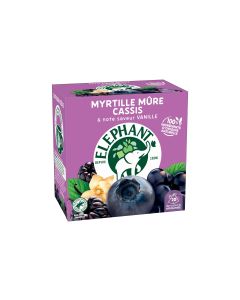 Eléphant Teebeutel Infusion Myrtille Múre Cassis 20 Stück