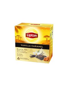Lipton Teebeutel Schwarztee Vanilla Caramel 20 Stück