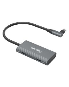 Smallrig USB-C Hub 4-in-1 PD/USB-C 3.1/USB-C 2.0 mit Audioadapter