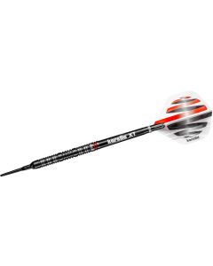Karella Dartpfeile Softdart HiPower 20g, 3 Stück – Schwarz