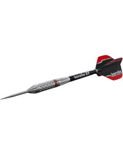 Karella Dartpfeile Steeldart Commander 21g, 3 Stück – Silber