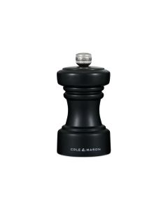 Cole&Mason Salzmühle Hoxton 10.4 cm, Schwarz/Schwarz matt