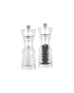 Cole&Mason Salz- und Pfeffermühle London 18 cm, Transparent